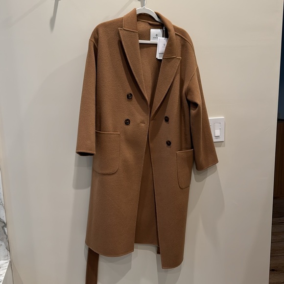 NWT Anine Bing Dylan coat Cashmere and wool - Picture 6 of 8